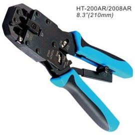 4cabling 4pro's - Professional Crimp Tool With Ratchet  Ht-200ar