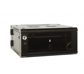4cabling 4ru 600mm Wide X 600mm Deep Hinged Wall Mount Server Rack 002.013.0455
