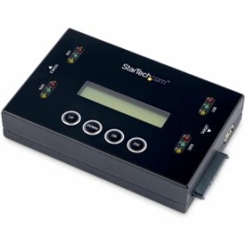 StarTech.com Hard Drive And USB Thumb Drive Duplicator/Eraser, USB Flash And Sata Hdd/SSD Disk Cloner/Copier And Wiper, Toolless Sanitizer - 1:1 Standalone Hard And Flash Drive Duplicator/eraser Works As USB/Hdd/SSD Disk Cloner/sanitizer; No Pc Req; 4 Du
