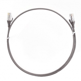 4cabling 2m Cat 6 Ultra Thin Lszh Ethernet Network Cables: Grey 004.004.9005