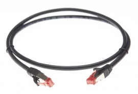 4cabling 5m Cat 6a S/ Ftp Lszh Ethernet Network Cable: Black 004.100.2007
