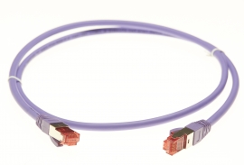 4cabling 2m Cat 6a S/ Ftp Lszh Ethernet Network Cable: Purple 004.100.4005