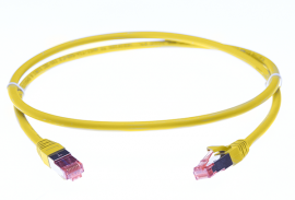4cabling 1.5m Cat 6a S/ Ftp Lszh Ethernet Network Cable: Yellow 004.100.6004