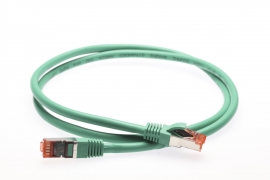 4cabling 10m Cat 6a S/ Ftp Lszh Ethernet Network Cable: Green 004.100.8010