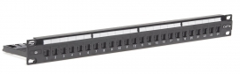 4cabling Cat 5e 24 Port Patch Panel - Universal Termination (110/ Katt) 006.003.0002