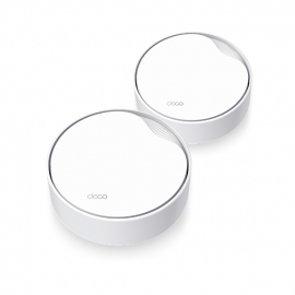 TP-LINK DECO X50-POE(2-PACK) AX3000 WHOLE HOME MESH WIFI 6 SYSTEM WITH POE, 3YR DECO-X50-POE-2PK