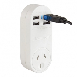 Jackson 4 Usb Charging Outlets & Surge Protected Outlet Pt4usb