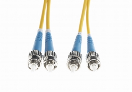 4 Cabling 2M Singlemode Fibre Optic Cable : Yellow (Fl.Os2Stst2M)
