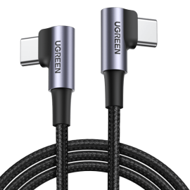 Ugreen 70529 60W Angle USB C To C Cable 1M ACBUGN70529