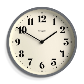 Newgate Number Four Wall Clock Matte French Navy NGNUMFOU240FN