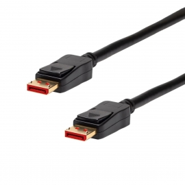 4Cabling 3M Displayport V1.4 Cable Male To Male. 8K @60Hz. Black 022.002.0234