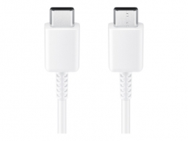 SAMSUNG USB-C TO USB-C 1M CABLE (WHITE) EP-DA705BWEGWW