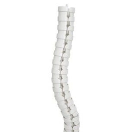 Oe Elsafe: Umbilical Cable Management - Pathfinder Ceiling To Desk 2140mm In White 002.008.0210