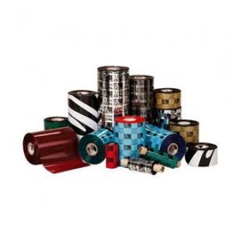 Zebra Ribbon Zebra P4t/rp4t Resin 5095 - 110mm Wide & 30metre Length - Mobile Printer 05095bk110d