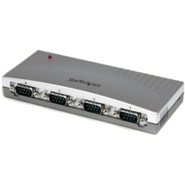 StarTech.com Serial Hub - External - 1 - Taa Compliant - USB - Pc, Mac - 4 X Number Of Serial Ports External - 1 X Number Of USB Ports ICUSB2324