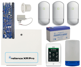 Bundle DAS RELIANCE XRPRO KIT2 -PCB, XR TOUCH, OPTEX FLIP-X(3), COMBO SIREN, R-PIEZO, 7AMP, PP RELIANCE-XRPRO-K2-2