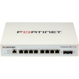 FortiSwitch 108F-Fpoe L2+ Management Switch With 8xGE + 2xSFP + 1xRJ45 Console And Automatic Limited 130W Poe FS-108F-FPOE