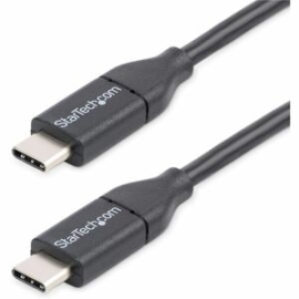StarTech.com 0.5m USB C Cable - M/M - USB 2.0 - USB-C Charger Cable - USB 2.0 Type C Cable - Short USB C Cable - Cable For Notebook, Chromebook, MacBook, Wall Charger, Power Bank - First End: 1 X 24-pin USB 2.0 Type C - Male - Second End: 1 X 24-pin USB