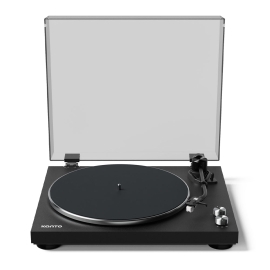 Kanto OBI3 Turntable With Bluetooth 5.3, Preamp, And Pitch Control - Matte Black KO-OBI3VMB-I