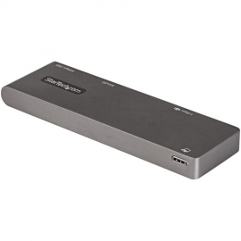 Startech.Com USB C Multiport Adapter for MacBook Pro/Air - USB Type-C to 4K HDMI 100W Power Delivery Pass-through SD/MicroSD Slot 2-Port USB 3.0 Hub - Portable USB-C Mini Dock DKT30CMHSDPD