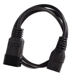 Iec C19 To C20 Power Cable 15A Black 5M 011.180.0047