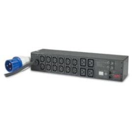 APC NetShelter Metered Rack Pdu, 2U, 1 Phase, 7.4kW 230V 32A, 12 C13 And 4 C19 Outlets, Iec 309 Inlet AP7822B