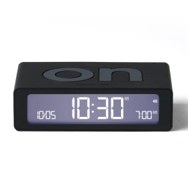 Lexon Flip Mini Reversible Alarm Clock - Black LD-LR158N0