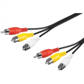 4cabling Rca Audio And Video Cable 10m  Lv1115