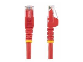 Startech.Com 2M CAT6 Ethernet Cable Red 650MHZ 100W Snagless Patch Cord, Ltw N6PATC2MRD