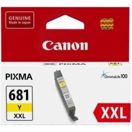 Canon Original Extra High Yield Inkjet Ink Cartridge - Yellow Pack CLI681XXLY