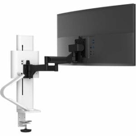 Trace Single Monitor Panel Clamp (White) 45-630-216