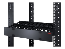 APC (AR8612) 1U Horizontal Cable Manager, 6" Deep, Single-Sided AR8612