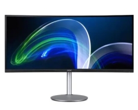 Acer CB342CUR 34" Curve Ips Monitor Wqhd (3440 X 1440) Ips, Height Adjust Stand With Usb-c Docking, 3 Yrs Wty. UM.CB2SA.002-CM0