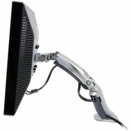 Mx Desk Monitor Arm, Heavy Monitor Mount 6.3 To 13.6 Kg (Polished Aluminum) 45-214-026