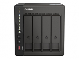 QNAP 4-BAY NAS (NO DISK) CELERON QC 2.0GHz, 8GB, 2.5GbE(2), HDMI(2), TWR, 2YR WTY TS-453E-8G