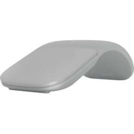 Microsoft Arc Touch Mouse - Bluetooth - BlueTrack - 2 Button(s) - Light Grey - Wireless FHD-00005