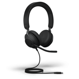 JABRA CORDED EVOLVE2 40 SE MS MONO HEADSET, USB-C 24189-899-899