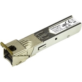 StarTech.com Sfp (mini-GBIC) - 1 X Rj-45 1000Base-TX LAN - 1 Each - Taa Compliant - For Data Networking - Twisted PairGigabit Ethernet - 1000Base-TX - Hot-pluggable, Hot-swappable 453154B21ST