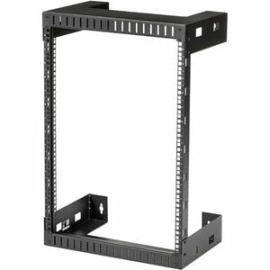 StarTech.com 2-Post 15U Heavy-Duty Wall-Mount Network Rack, 19" Open Frame Server Rack For Computer Equipment, Wall Mount Data Rack~ - Open Frame 15U Wall Mount Server Rack For Patch Panels, Switches, Data Equipment - Heavy Duty 2 Post Computer/network R