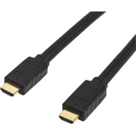 StarTech.com 50ft (15m) HDMI 2.0 Cable - 4K 60Hz UHD Active High Speed HDMI Cable - CL2 Rated For In Wall Install - Durable - Hdr, 18Gbps - Cable For Tv, Projector - First End: 1 X 19-pin HDMI 2.0 Digital Audio/Video - Male - Second End: 1 X 19-pin HDMI