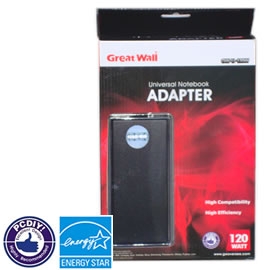 GreatWall GW-U-120W 120W Notebook Universal AC Adapter