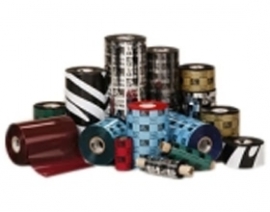 Zebra Ribbon Zebra Wax/ Resin - 57mm Wide & 74metre Length - Core Size: 0.5" By 110mm - Desktop