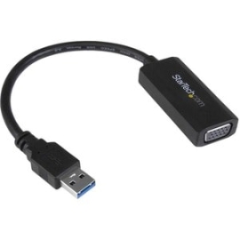 StarTech.com USB 3.0 To VGA Video Adapter With On-board Driver Installation - 1920x1200 - USB 3.0 - 1 X VGA - 1920 X 1200 Supported USB32VGAV