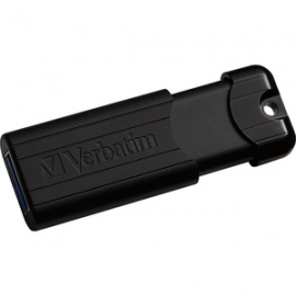 Verbatim USB3.0 Store N GO16GB Pinstripe Black P-Blist 49316