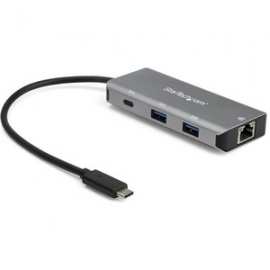 Startech Usb-C Hub - 3Port - Usbc / A & Lan (Hb31C2A1Cgb)