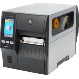 Zebra TT Printer ZT411; 4", 300 dpi, UK/AU/JP/EU Cords, Serial, USB, 10/100 Ethernet, Bluetooth 4.1/MFi, USB Host, EZPL  (ZT41143-T0P0000Z)