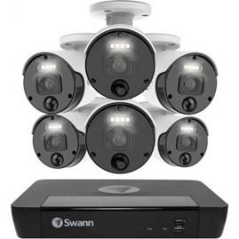 Swann Master-Series 6 Camera 8 Channel NVR Security System (SWNVK-876806-AU)