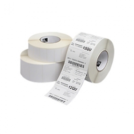 Zebra Label, Paper, 102x64mm; Thermal Transfer, Z-Select 2000T, Coated, Permanent Adhesive, 25mm Core, Perforation 3007206-T