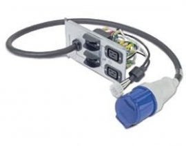 Apc Symmetra Rm 230v Backplate Kit W/ (2) Iec 320 C19 And (1) Iec 60309 Sypd10 