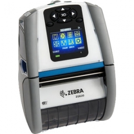 Zebra DT PRINTER ZQ620 3IN/72MM HEALTHCARE ENGLISH TRAD CHINESE KOREAN FONTS DUAL 802.11AC / BT4.X LINERED PLATEN 0.75IN CORE GROUP A BELT CLIP ZQ62-HAWAA00-00